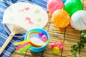 Japanese,Festivals,,Balloons,,Balls,Scoops