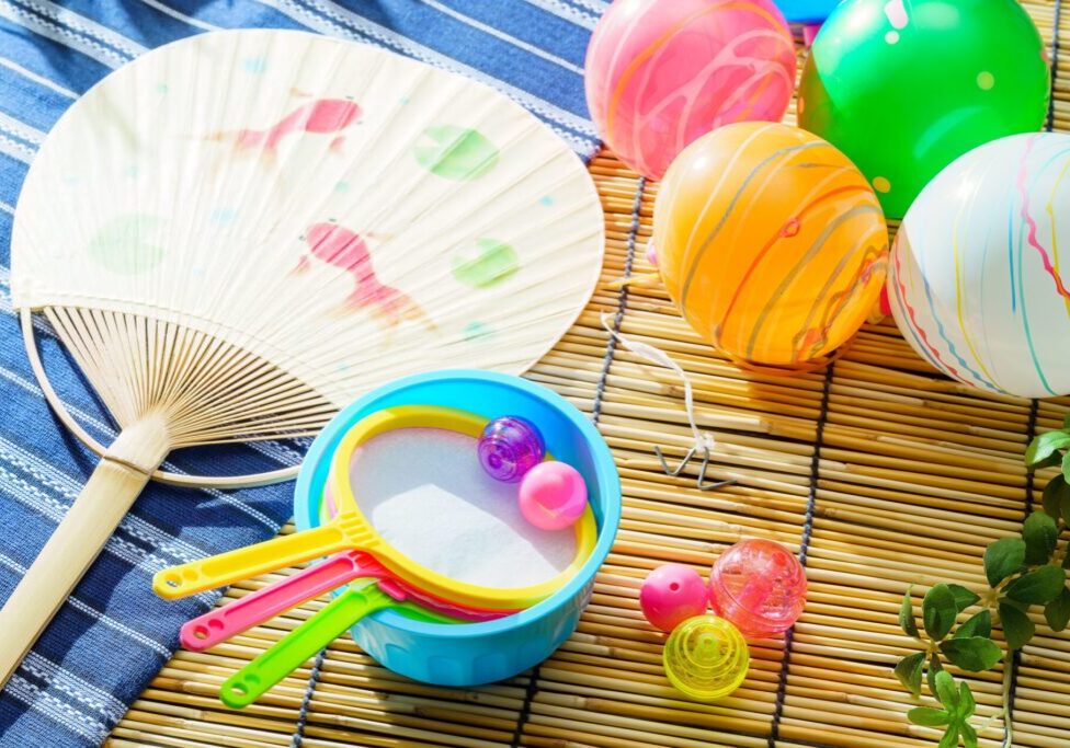 Japanese,Festivals,,Balloons,,Balls,Scoops